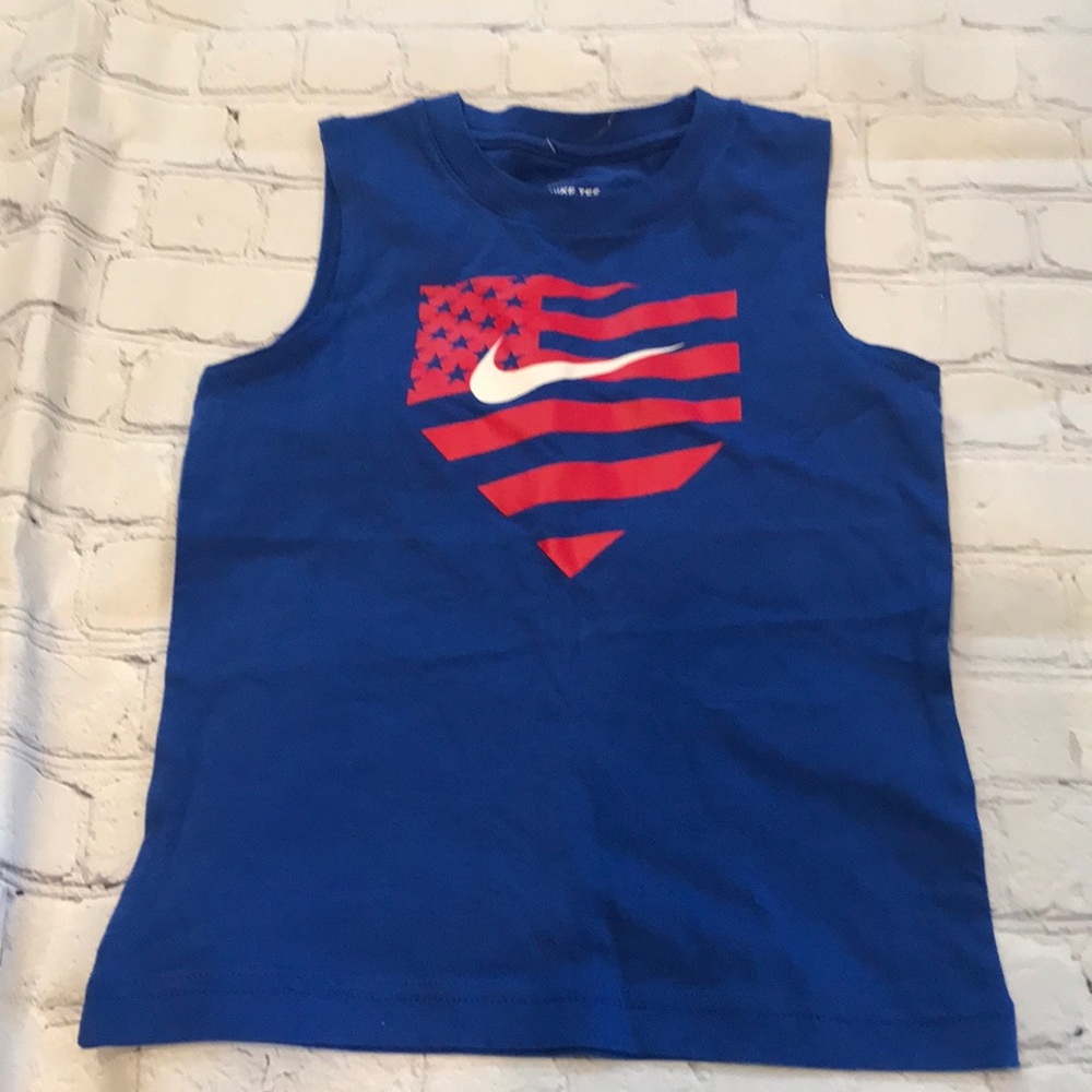 NWOT Boys Nike muscle tee. Sz s 4-5.